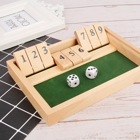 Maliben | "Shut The Box" Game – Fun Table Math Game For Adults And Children