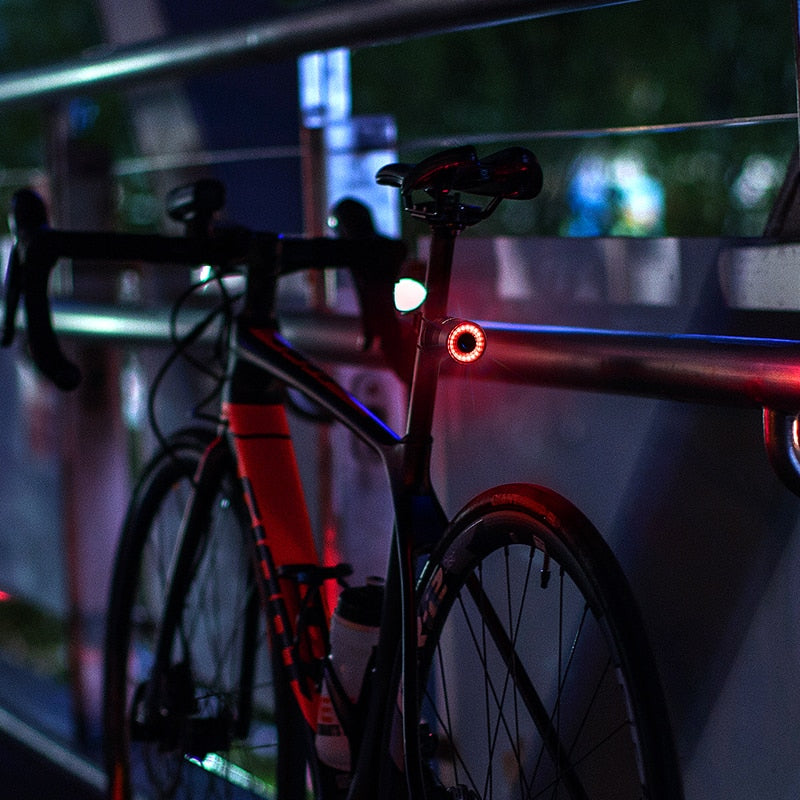 Maliben | Velaro Intelligent Bicycle Rear Light | Automatic Brake Light & Brightness Sensor | Usb Rechargeable | Waterproof Ipx4