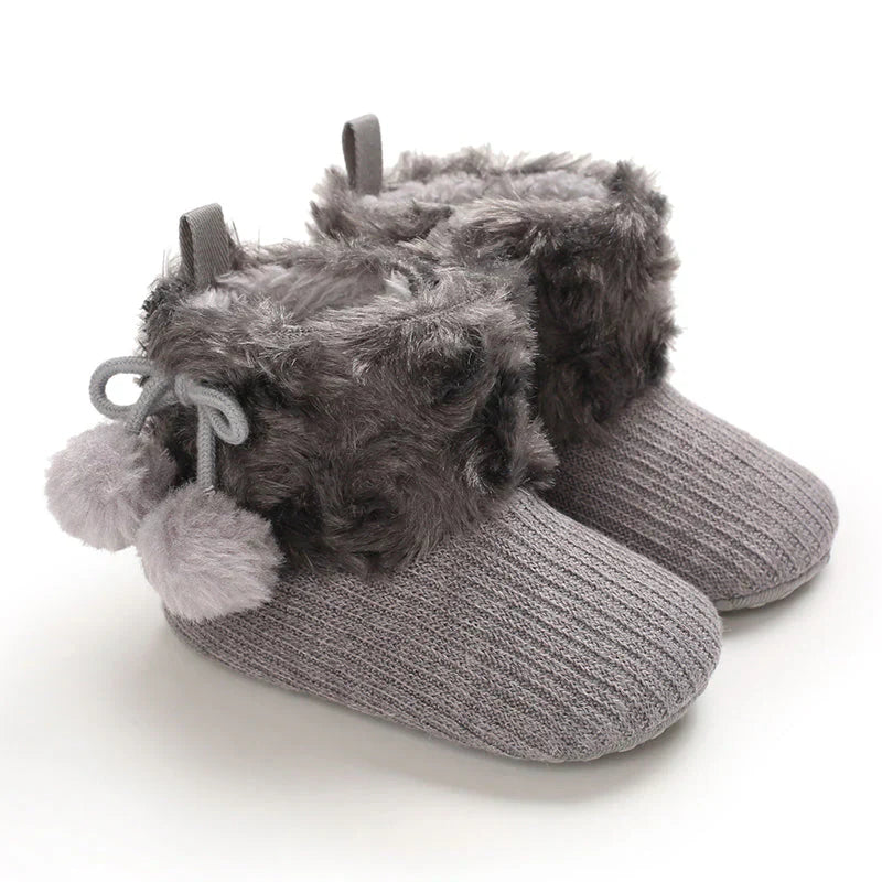 Maliben | Warm Baby Winter Boots – Soft, Cushioned Slippers With Non-Slip Sole
