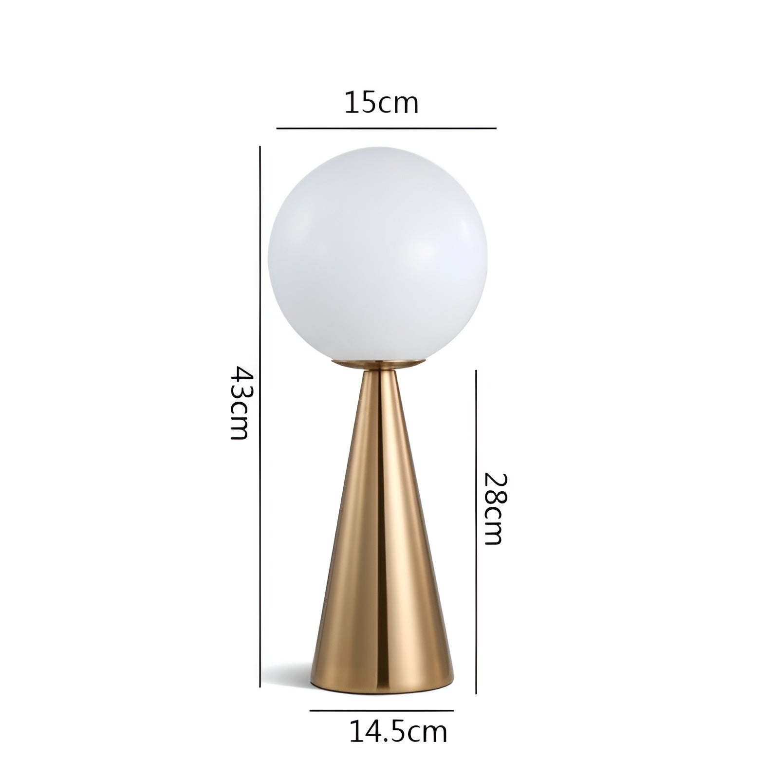 Maliben | Elegant Golden Table Lamp - Luxurious Lighting For Your Interior