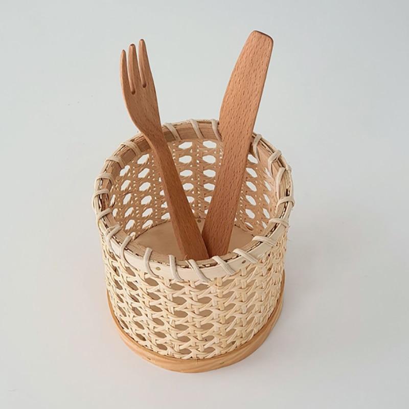 Maliben | Rattan-Cutlery-Organizer