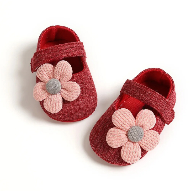 Maliben | Lilystep | ComFort And Style Flower Shoes - First Step Shoes for Girls