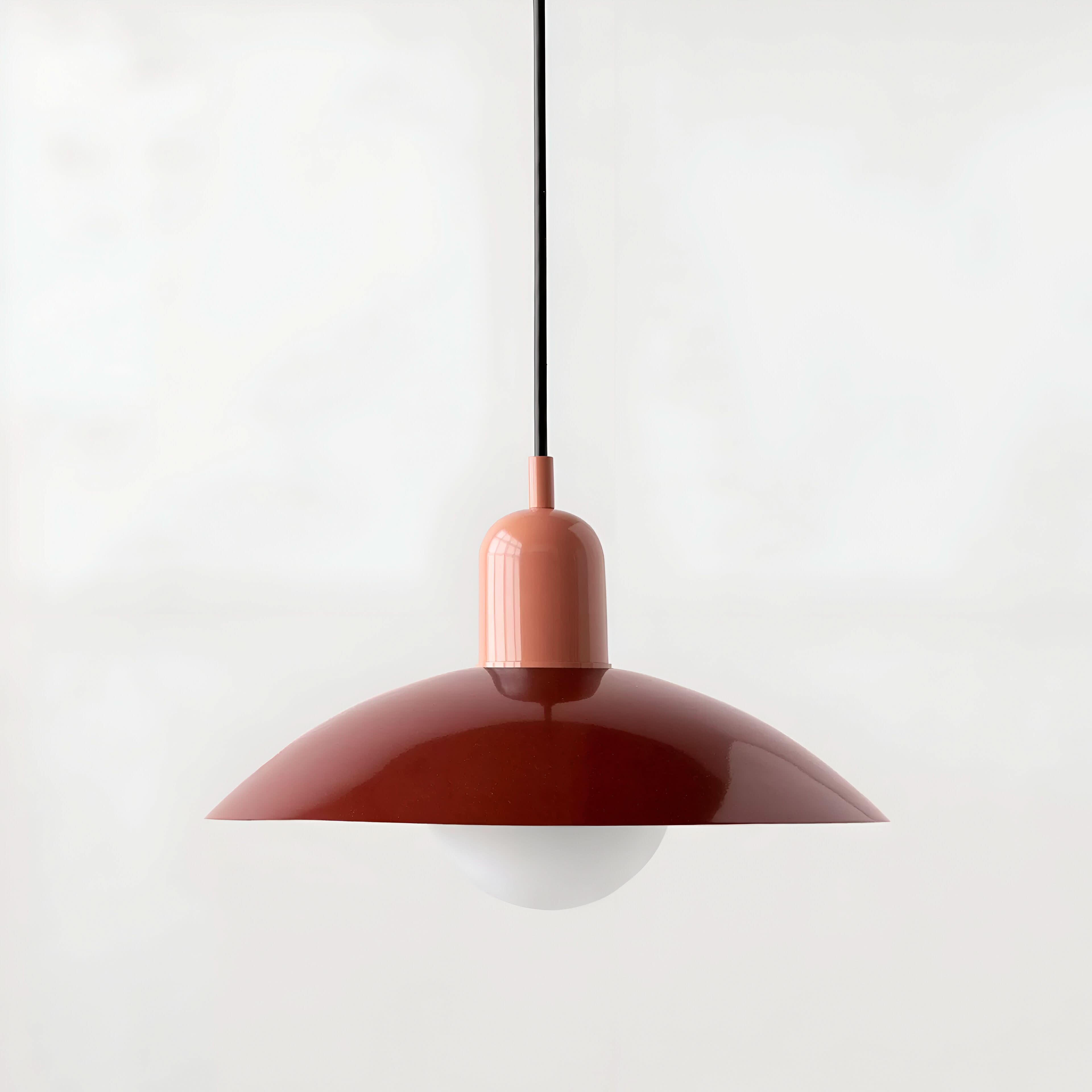 Maliben | Modern Macaron Bauhaus Pendant Light – Iron Shade