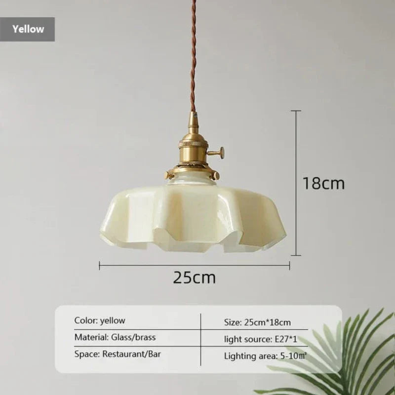 Maliben | French Brass Pendant Lamp - Brasschic