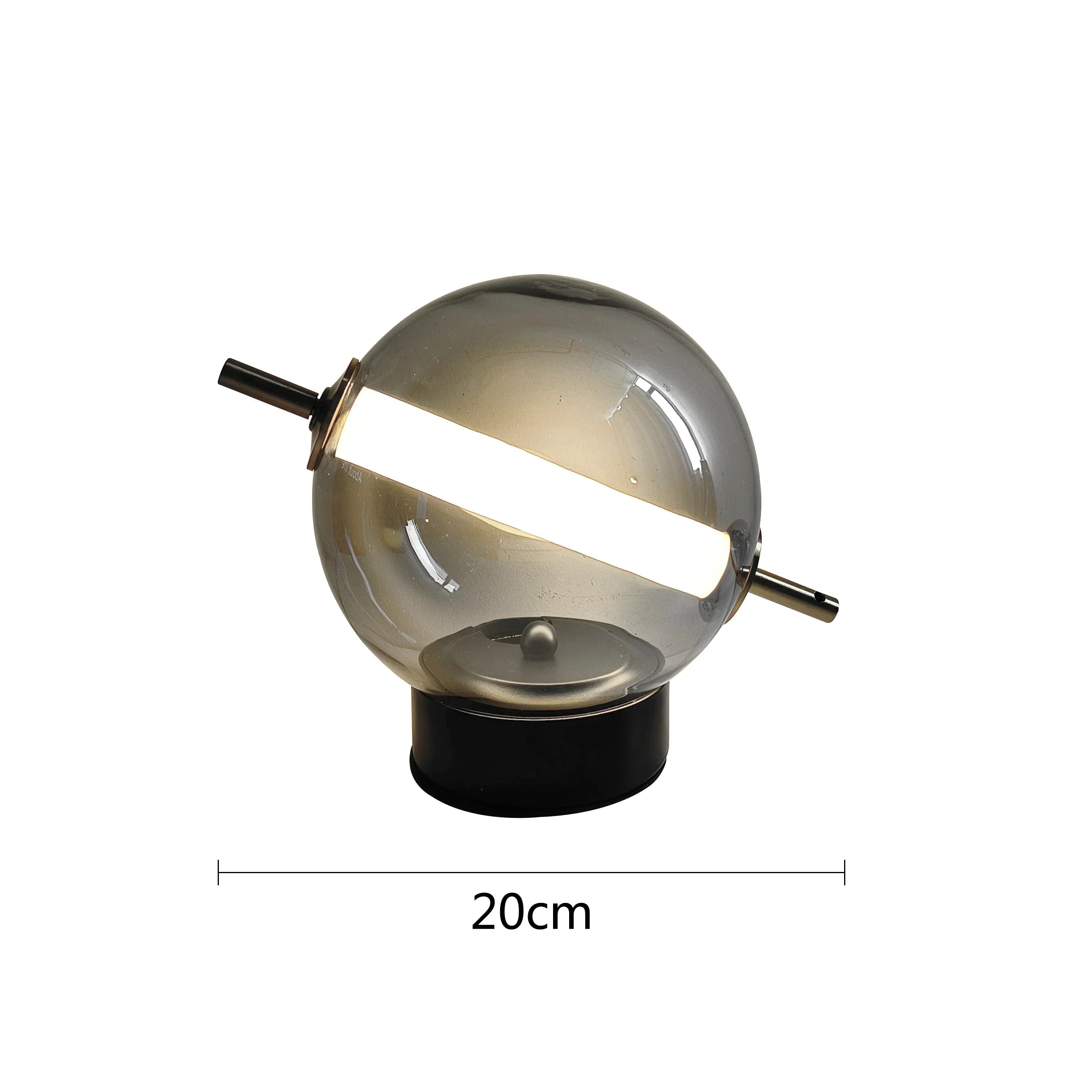 Maliben | Retro Glass Table Lamp With Warm Glow - Timeless Elegance