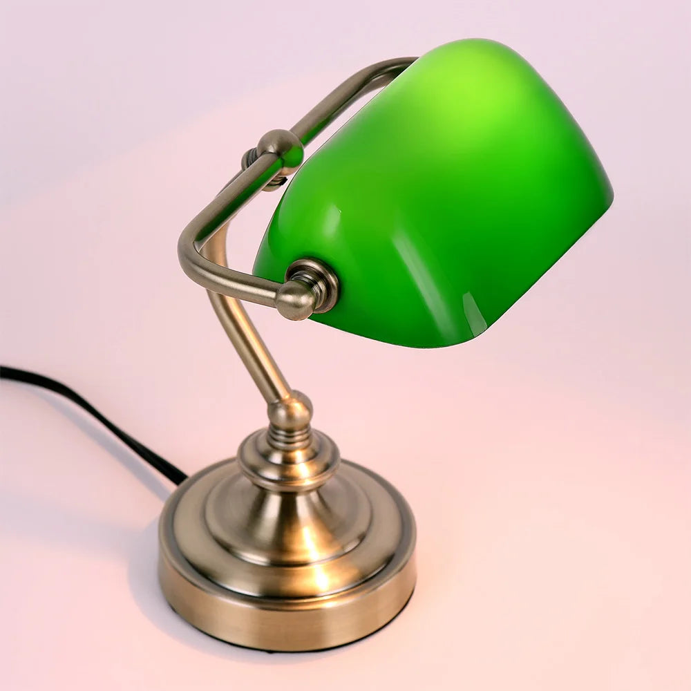 Maliben | Retro Mini Desk Lamp Nostalglow – Compact Elegance