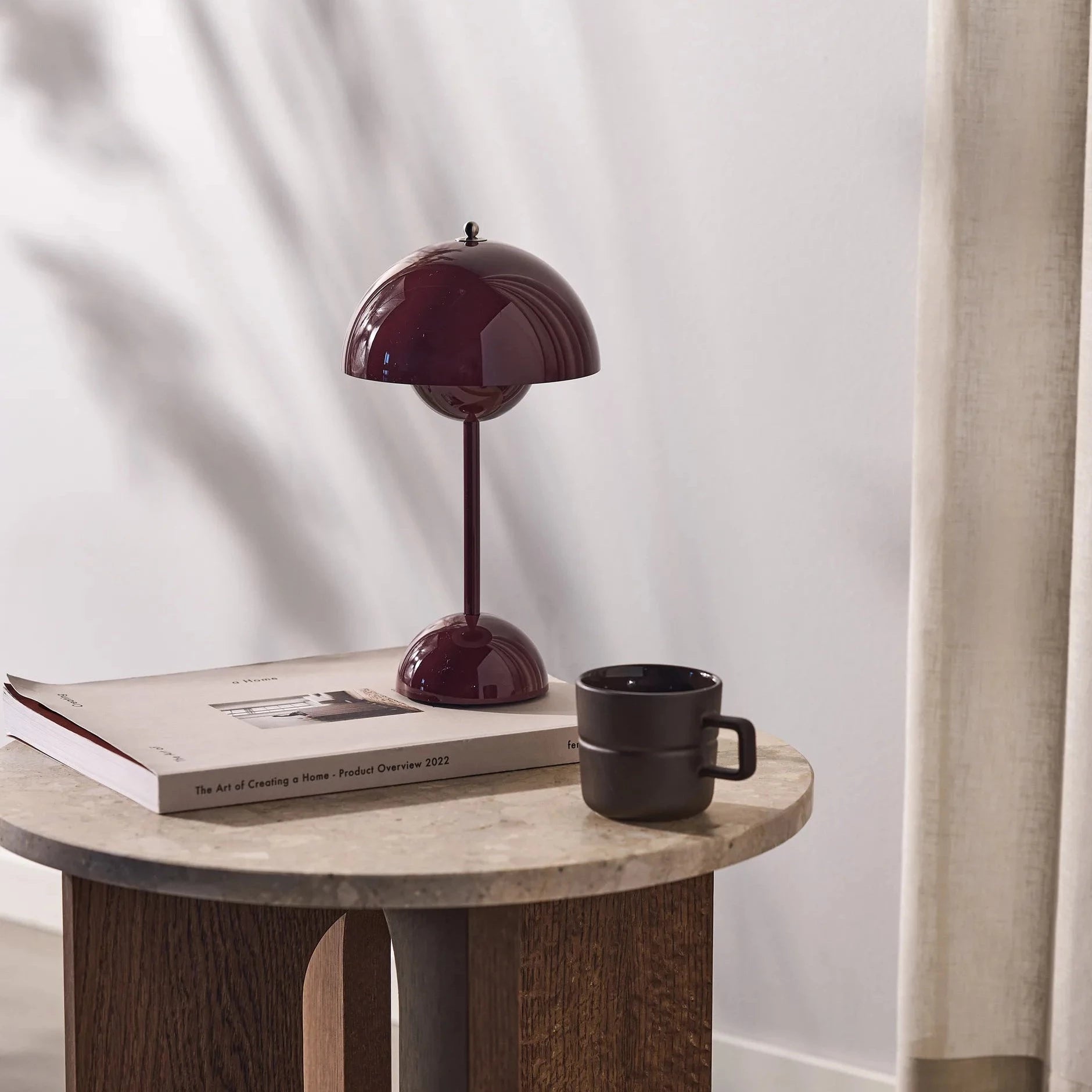 Maliben | Retro Flowerlight - Wireless Rechargeable Table Lamp