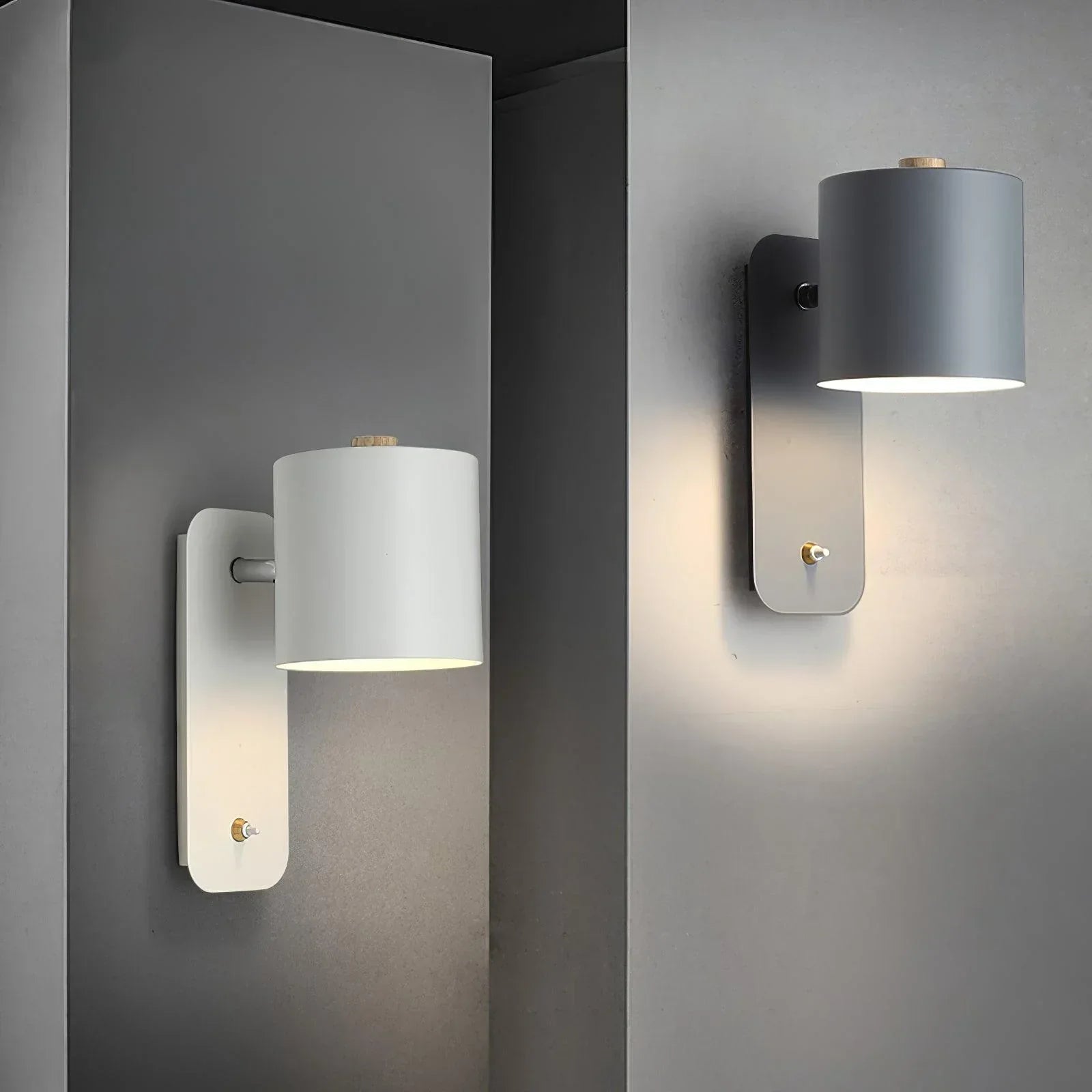 Maliben | Cylindrical Wall Lamp With Plug