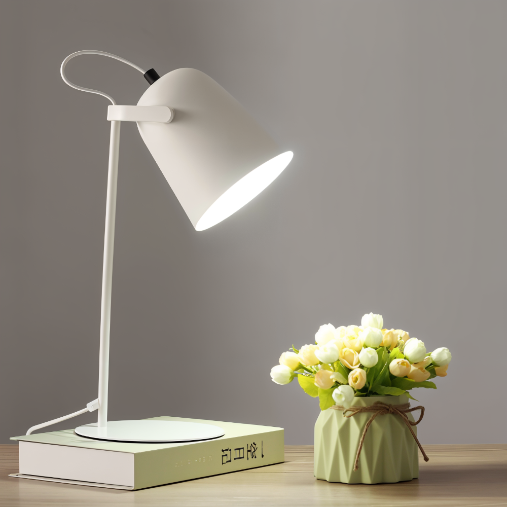 Maliben | Modern Rotating Desk Lamp – Eye-Friendly Adjustable Lighting For Reading, Studying & Relaxing