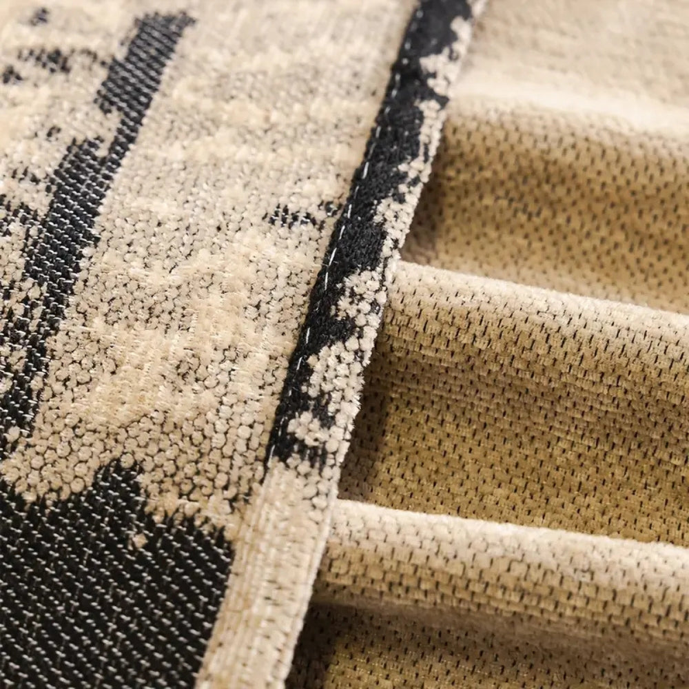Maliben | Rustic Abstract Chenille Sofa Cover