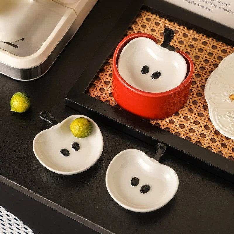 Maliben | Yummy Apple-Shaped Snack Plates