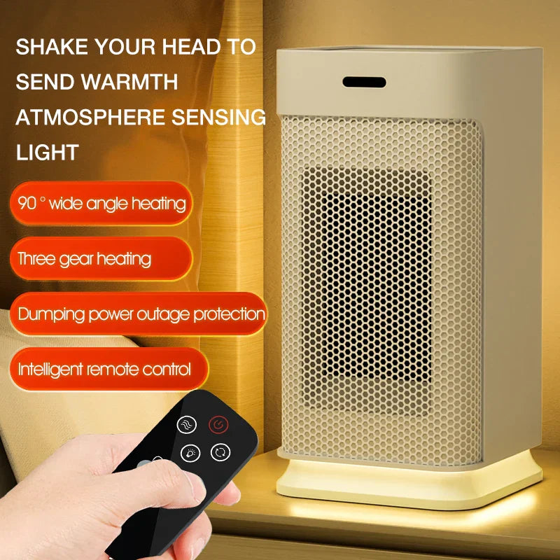 Maliben | Wearable Ceramic Electric Heater With Ptc And Night Light