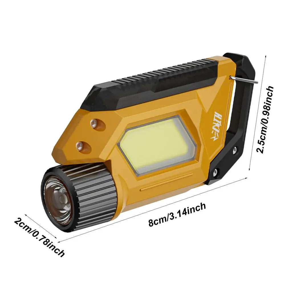 Maliben | Rechargeable Lightweight Led Edc Camping Keyring Light