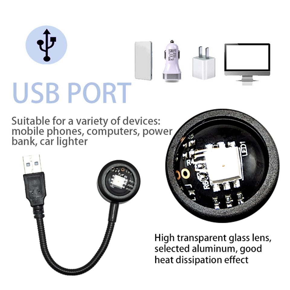 Maliben | Mini Usb Sunset Night Lamp
