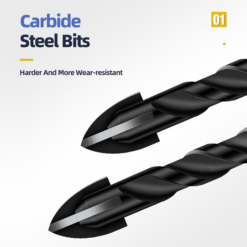 Maliben | Heavy-Duty Mega Ultimate Cross Hex Drill Bit Set