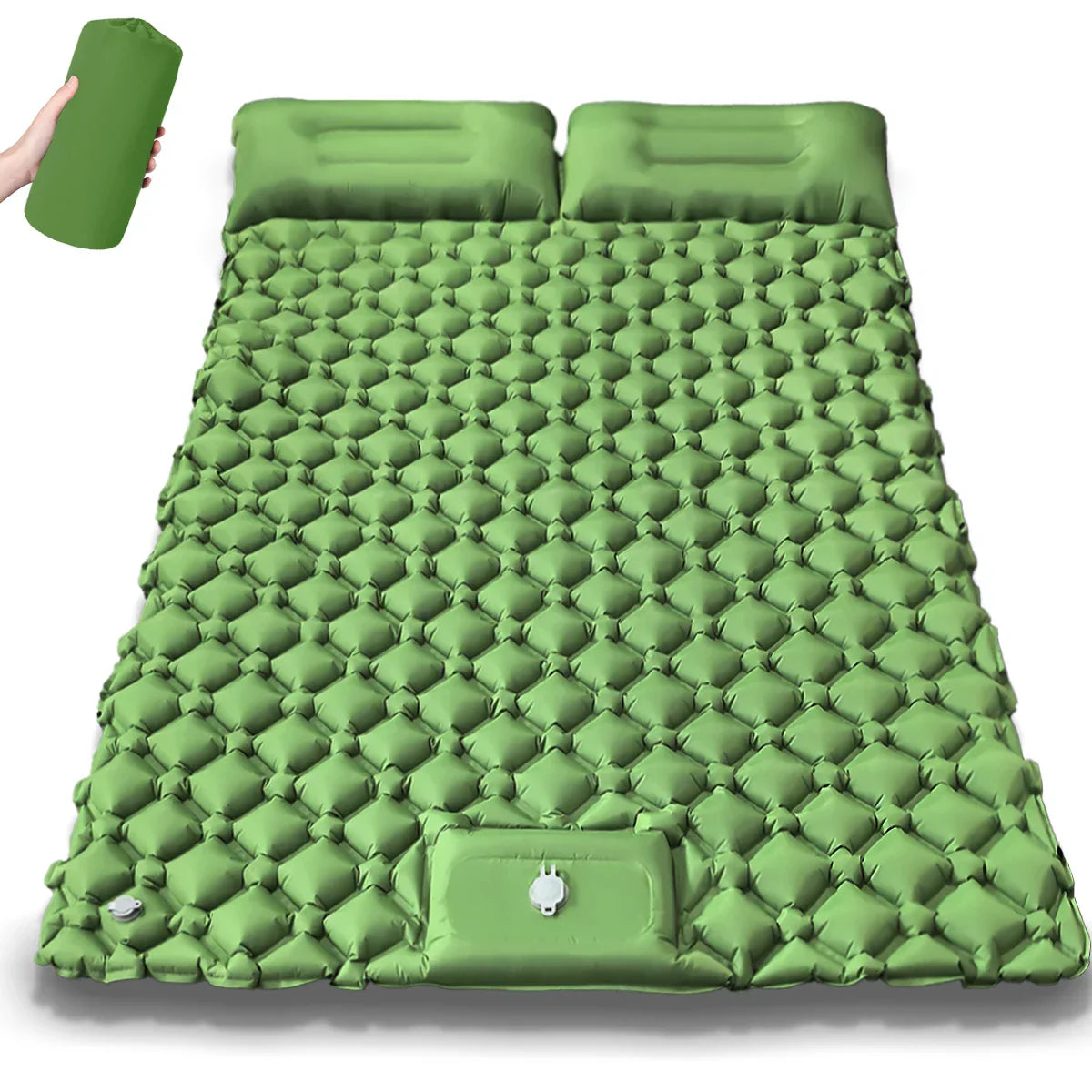 Maliben Extra-Wide Double Inflatable Camping Mattress – Kieran