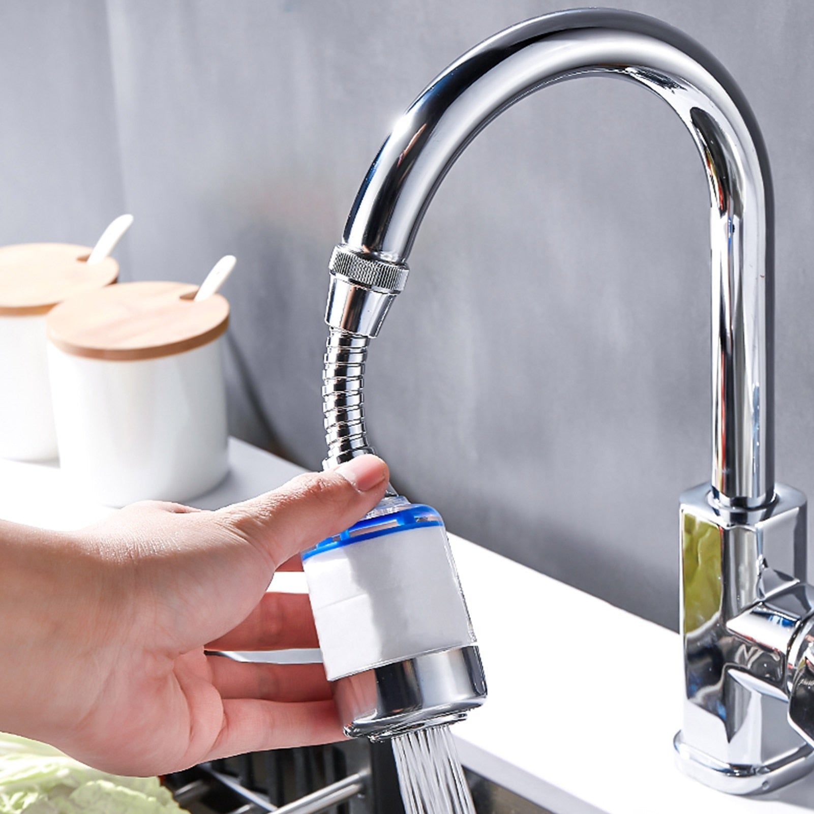 Maliben | 360 Rotating Anti-Splash Faucet Head