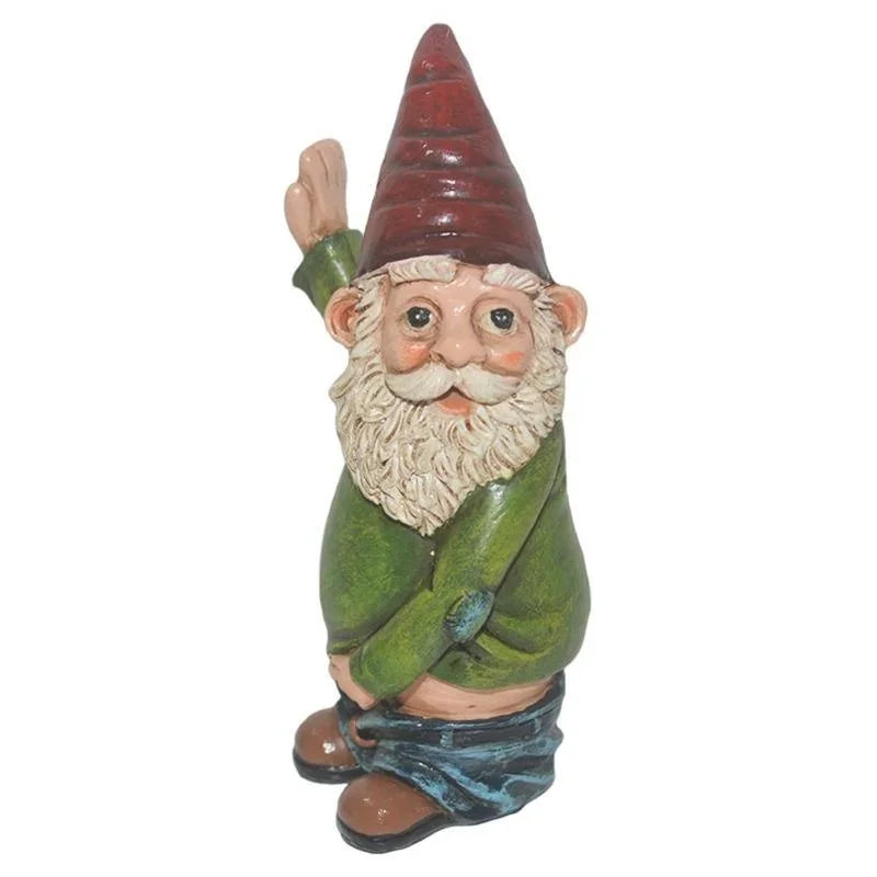 Maliben | Creative Gnome Figurine Made Of Resin With White Beard