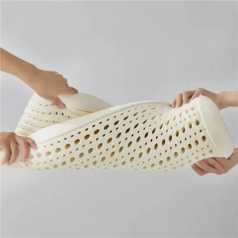 Maliben | Therapeutic Cotton Cover Natural Latex Pillow
