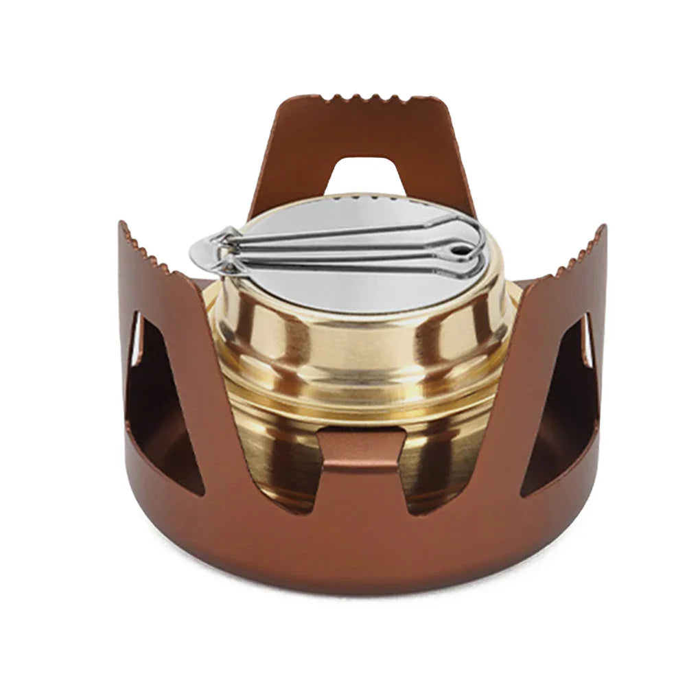 Maliben | Flamero Outdoor Spirit Stove | Adjustable Flame | 360° All-Around Combustion | Compact & Stable