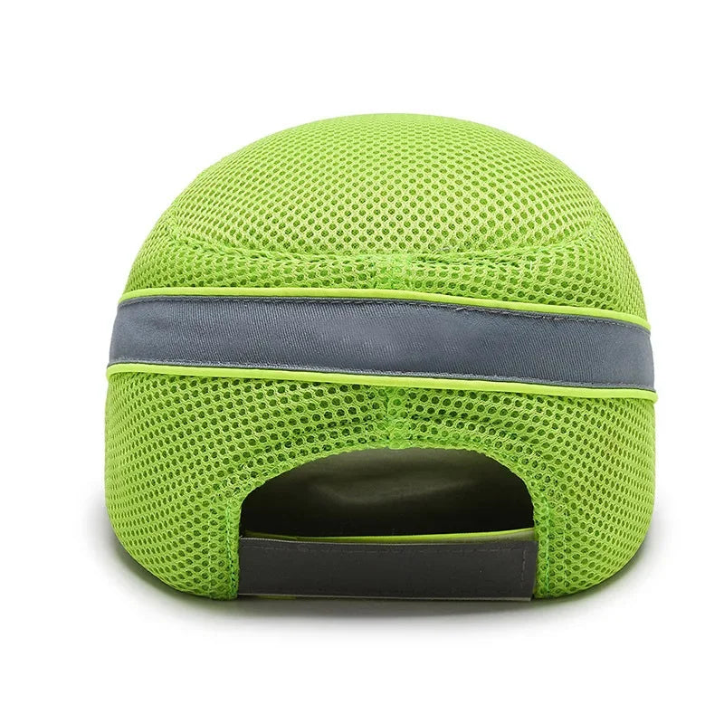 Maliben | Red Safety Bump Cap - Helmet with hard ABS inner core for head protection at home, work, and factory