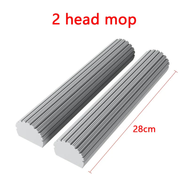 Maliben | Mopilo Folding Sponge Mop | Without Hand Contact | 125 Cm Length | For Tiles, Wood & Glass