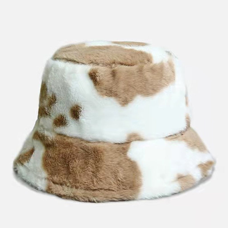 Maliben | Velvet Soft Winter Hat Luxury Plush – Warm Unisex Bucket Hat For Cold Days