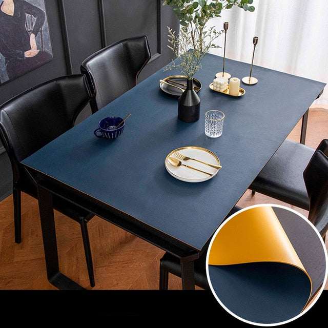 Maliben | Nordic Minimalist Leather Waterproof Table Protector Mat