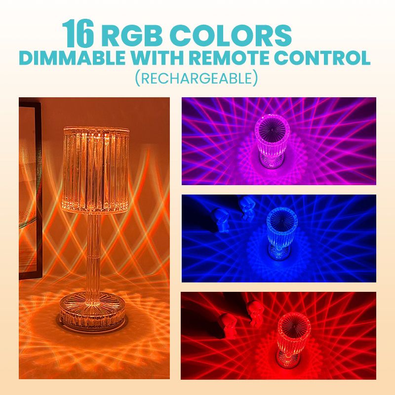 Maliben | Diamond Glow Acrylic Touch Table Night Lamp