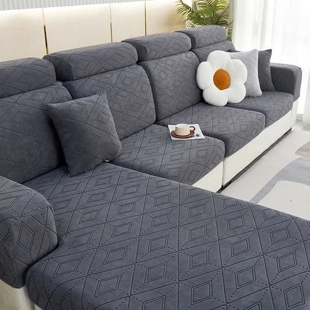 Maliben | SlipBliss - Elegant Jacquard Non-Slip Sofa Cover