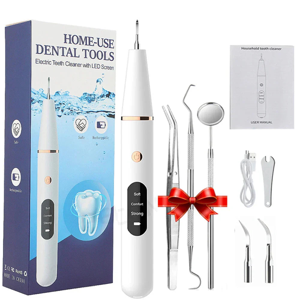 Maliben | Smilepro Ultrasonic Tooth Calculus Cleaner – Effective Plaque Remover For Home
