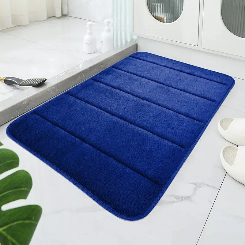 Maliben | Coral Velvet Non-Slip Bath Mat Quick