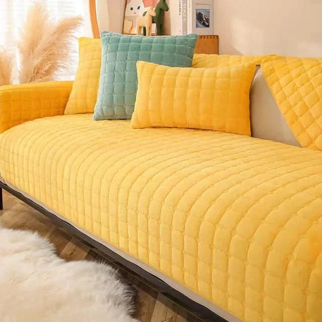 Maliben | VelvetCozy - Plush velvet anti-slip sofa cover for added elegance and comfort