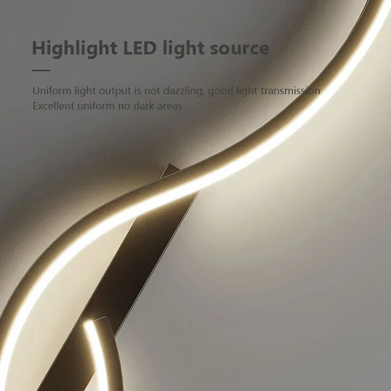 Maliben | Lumistripes | Modern Led Wall Lamp | MInimalist Wall Lamp in Stripe Design | Indoor Lighting For Bedroom & Living Room