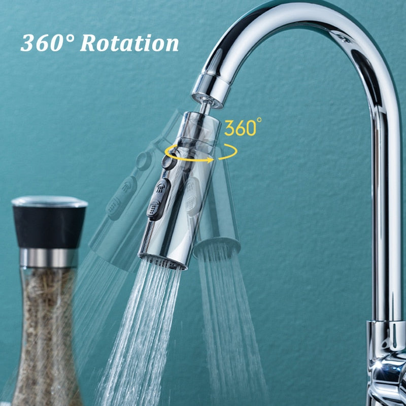 Maliben | 3-Mode Anti-Splash Faucet Adapter