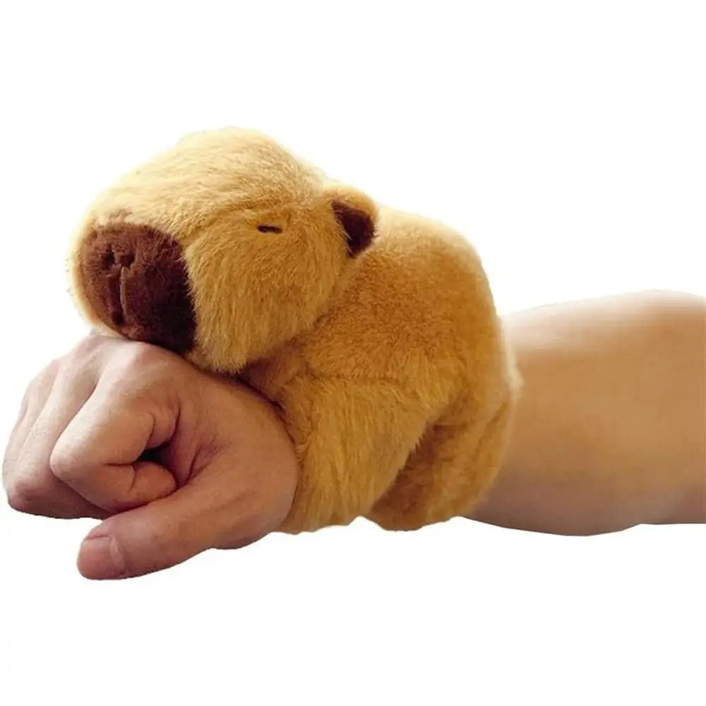 Maliben | Cuddly Capybara Cozy Wrap Sleeve Plush Band