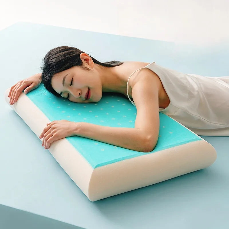 Maliben | Cooling Gel Memory Foam Neck Support Pillow