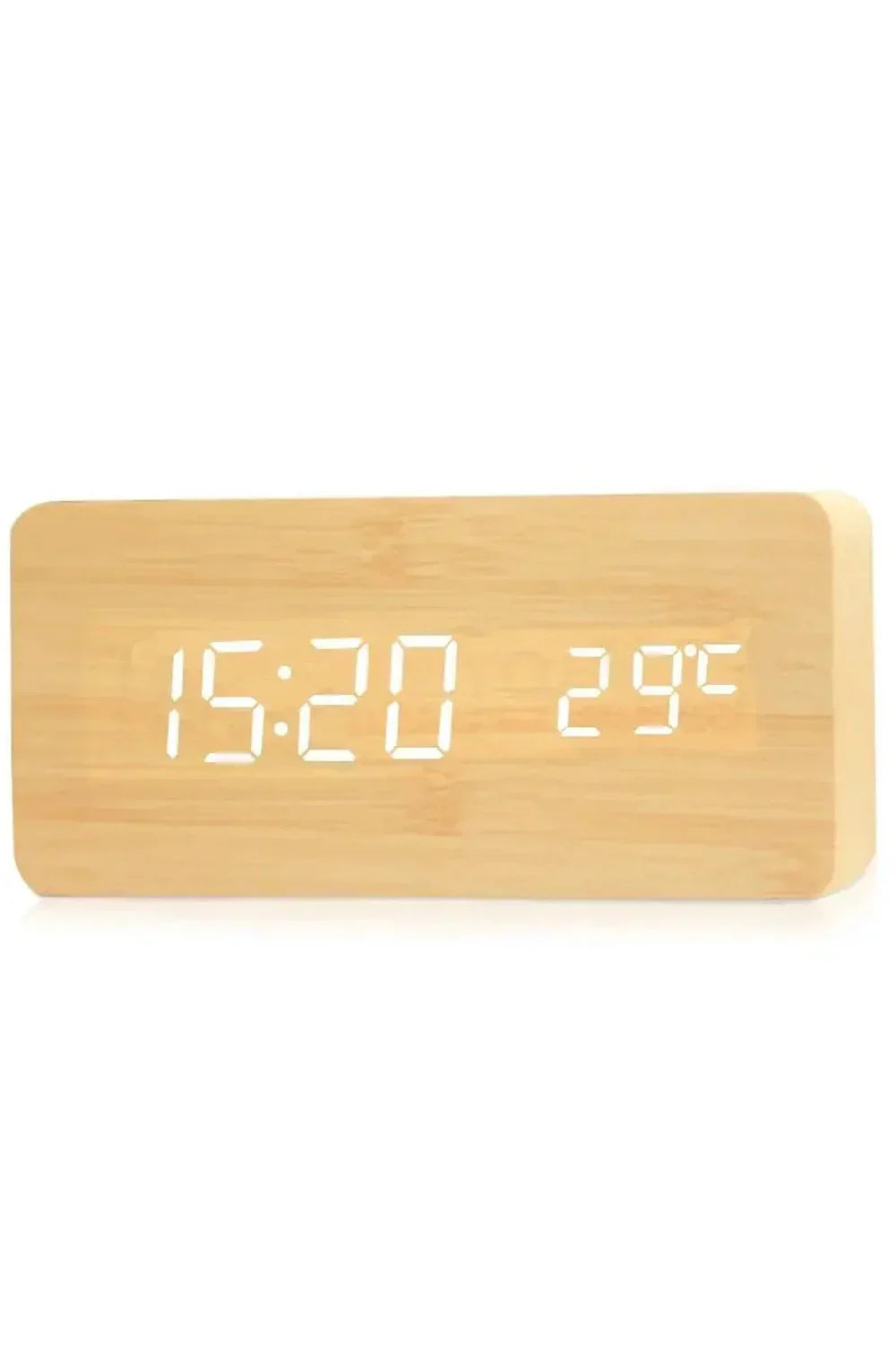 Maliben | Wood LED Digital Clock