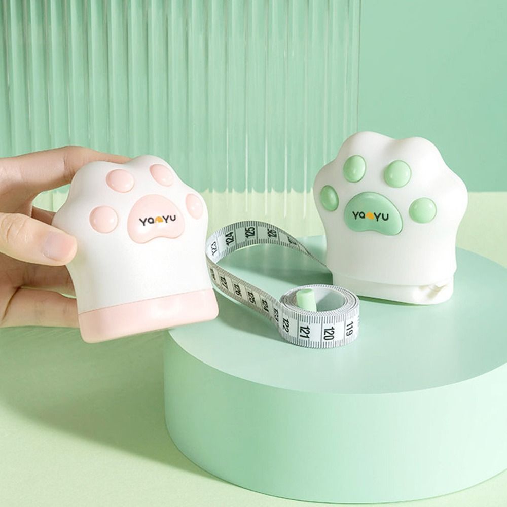 Maliben | Cat Paw Double Scale Automatic Shrinking Tape Measure