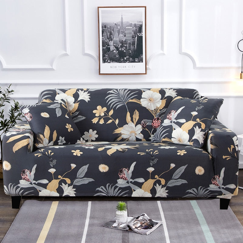 Maliben | Modern Non-slip Colorful Elastic Sofa Cover