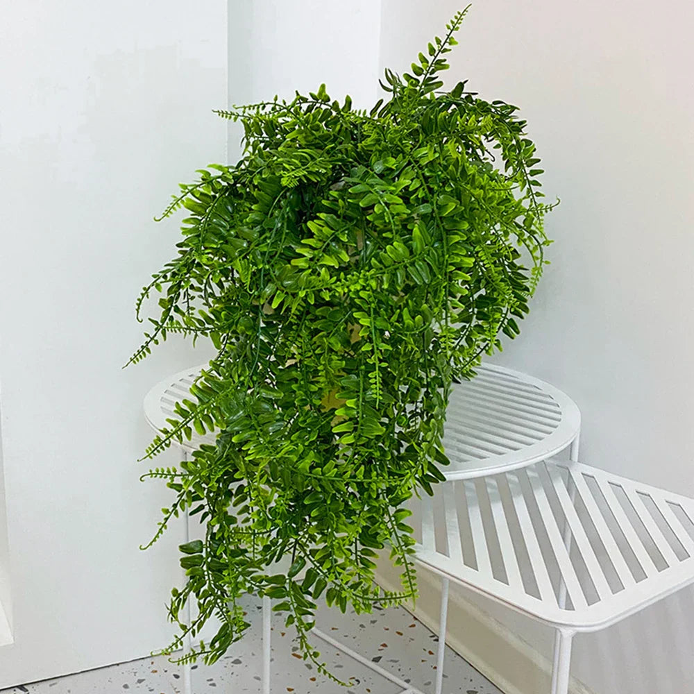 Maliben | Evergriva Hanging Plant Artificial | 90 Cm Boston Fern Look | Easy Care & Uv Resistant | For Indoor & Outdoor