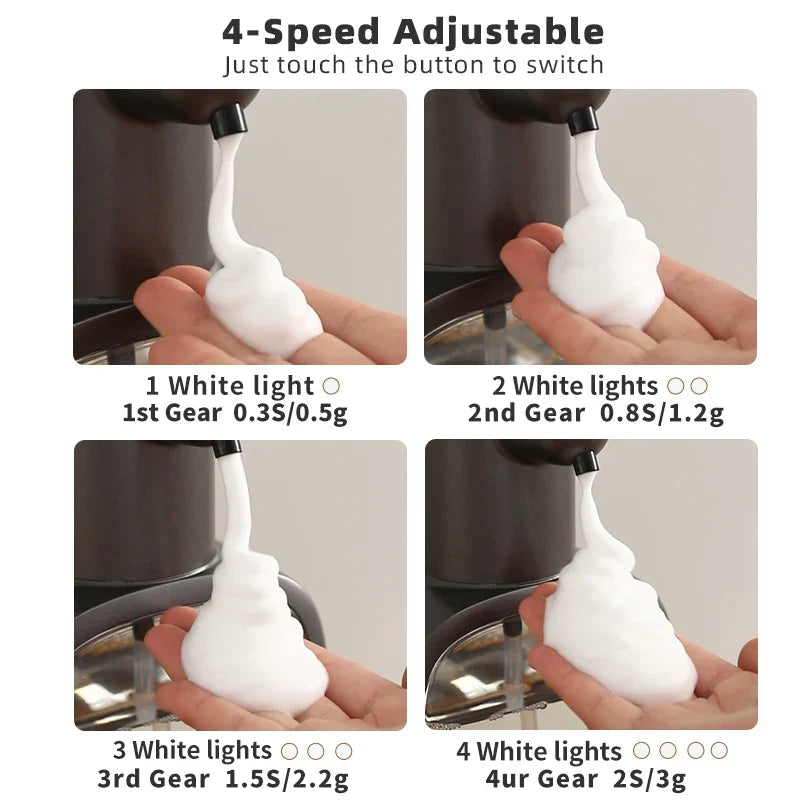 Maliben | Automatic Soap Dispenser Foamello | Wall Mounted | 500 Ml | Rechargeable & Touchless | Sensor Activated Foam Function