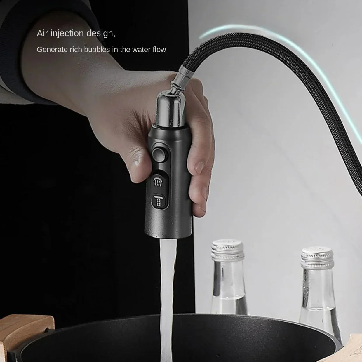 Maliben | Pull-Out Kitchen Faucet With Digital Display And Swivel Spout