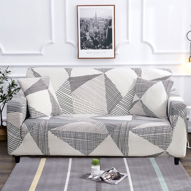 Maliben | Modern Non-slip Colorful Elastic Sofa Cover