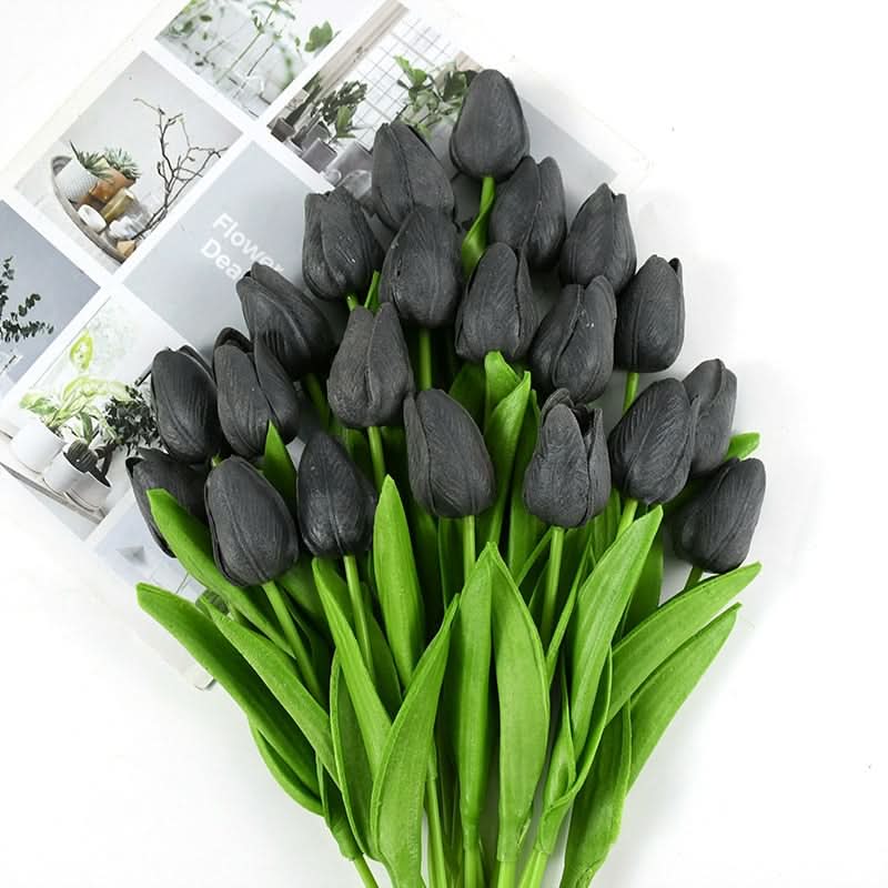 Maliben | Artificial Tulip Bouquet With Realistic Lifelike Flowers