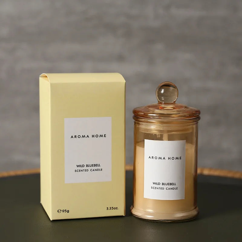 Maliben | Vintage Scented Candle Glass Soy Wax Aromatherapy