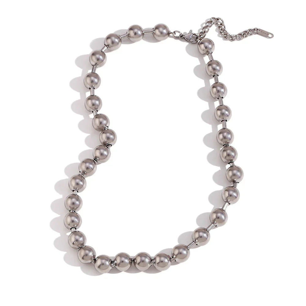 Maliben | 18k Classic Chunky Beaded Necklace