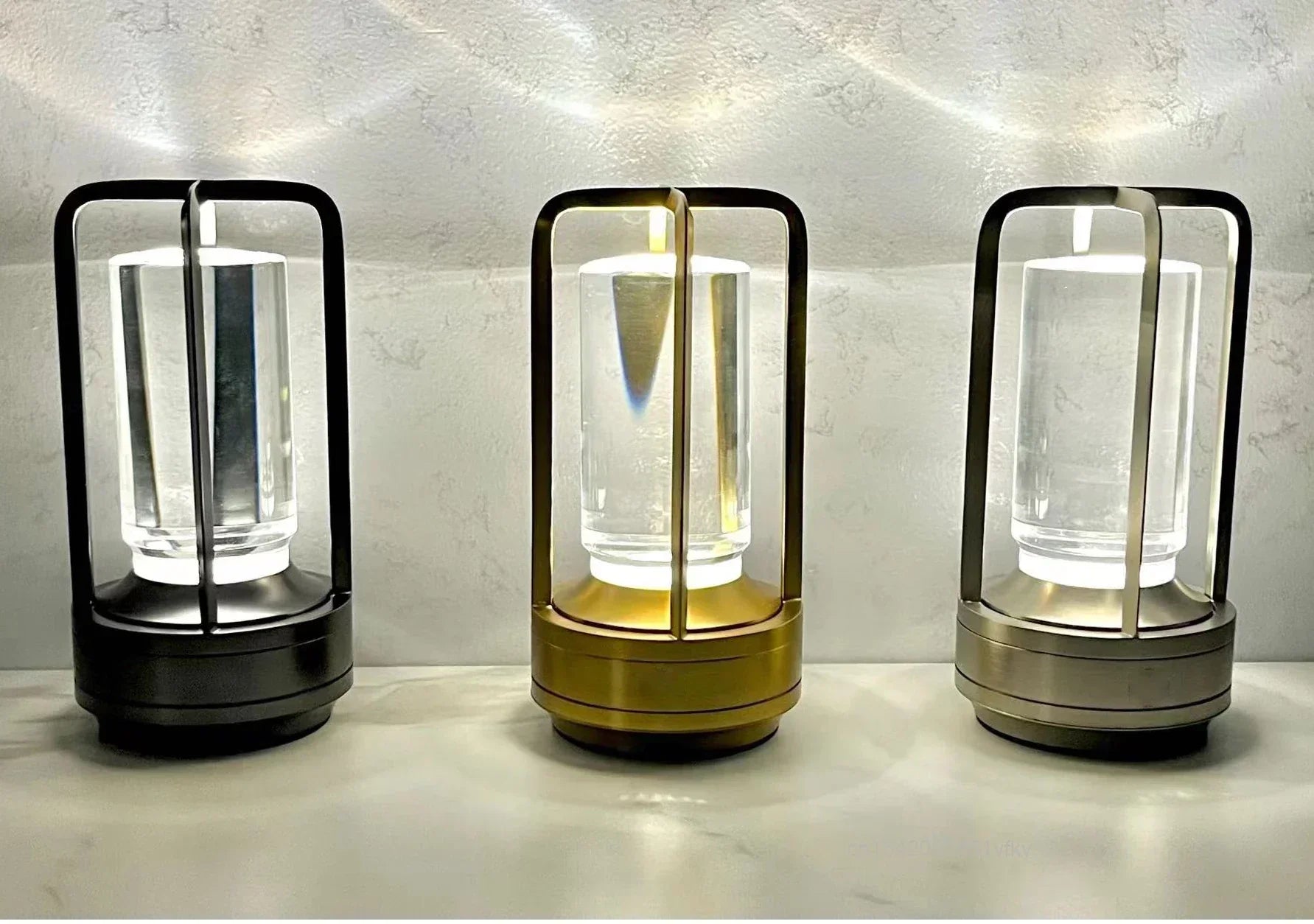 Maliben | Rechargeable Wireless Luxeglow Table Lamp - Elegant Wireless Lamp For Every Mood