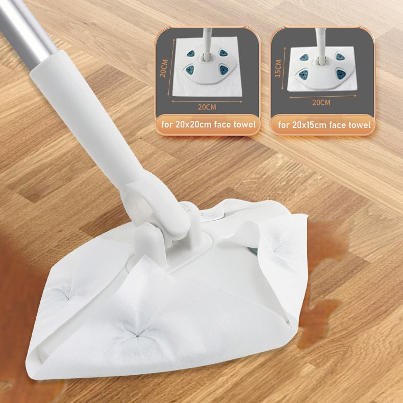 Maliben | Lazy Clean Triangular Towel Mop