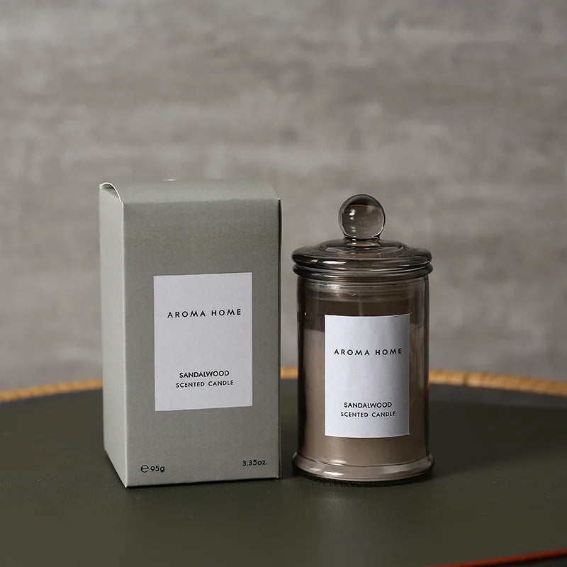 Maliben | Vintage Scented Candle Glass Soy Wax Aromatherapy